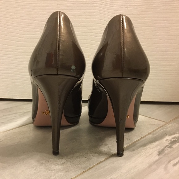 Prada peep toe heels - Picture 4 of 8